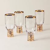 Tuscany Classics Gold Frost All-Purpose Glasses, Set Of 4